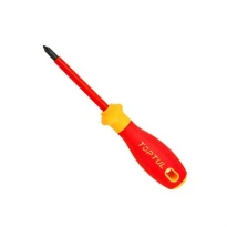 Отвертка крестовая PH0 x 60мм изолированная 1000V VDE Pro-Plus Series FBEF0006V4 TOPTUL