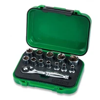 Набор головок с трещоткой 1/4" 13ед. GABW1301 TOPTUL