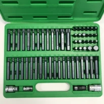 Набір біт TORX, HEX, SPLINE, RIBE, SQ 60од. GCAI6003 TOPTUL