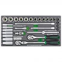 Набор инструмента 3/8" 30ед. в ложементе GEA3005 TOPTUL