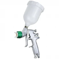 Краскопульт пневматический HVLP 1,3мм 120-150л/мин верхний пластиковый бачок 600мл H-923-1.3 Auarita