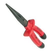 Плоскогубці з подовженими губками 8" 200мм ізольовані ручки 1000V ILN0108 Стандарт