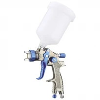 Краскопульт пневматический LVLP 1,8мм 70-90л/мин верхний пластиковый бачок 600мл L-897-1.8 Auarita