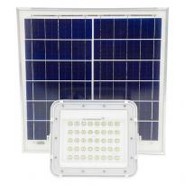 Прожектор світлодіодний 60W акумуляторний LiFePO4 10000mAh із сонячною панеллю 6V 15W SLFL0601 PROTESTER