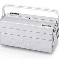 Инструментальный ящик 470x220x350мм 5 секций металл белый TBAC0501 TOPTUL