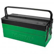 Ящик для інструменту 530x220x350мм 5 секцій метал зелений TBAC530K TOPTUL