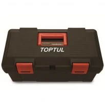Ящик для інструменту 445x240x202мм 2 секції пластик чорний TBAE0301 TOPTUL