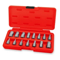 Набор экстракторов 15ед. 3 - 14мм 1/8 - 1/2" JGAI1503 TOPTUL