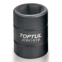 Головка 1/2" пятигранная 19мм (для тормозных систем Bendix) JEBK1619 TOPTUL
