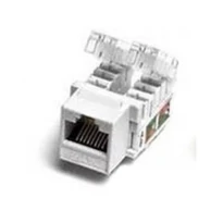 Комп'ютерний роз'єм 11014620 RJ45 категорії 6e UTP тип KeyStone Hager