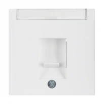 Накладка для суппортів під модуль RJ12/RJ45 біла S.1 11701909 Hager