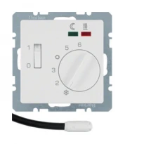 Термостат для підлоги з датчиком 16А/250V білий Q.x 20346089 Hager