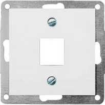 Корпус для 1 разъема RJ45/RJ12 типа Keystone белый 22007802 Hager Fiorena