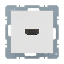 Механизм HDMI-розетки белый S.1 3315421909 Hager
