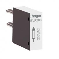 Супрессор RC 230VAC для EV040-95, EVN063-200 Hager EVA203