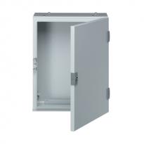 Корпус металевий навісний ORION Plus IP65 непрозорі двері 500x300x200мм сірий FL110A Hager