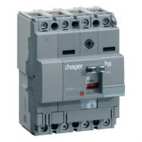 Силовий автоматичний вимикач 80А 18kA 4 полюси HDA081L x160 Hager