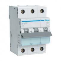 Автоматичний вимикач 3 полюса 6kA тип C 0.5A MCN300 Hager