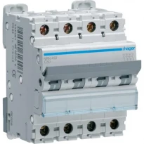 Автоматический выключатель четырехполюсный 50A 15kA тип C NRN450 Hager