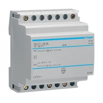 Однофазный трансформатор на DIN-рейку 230V/24V(0,67А),12V(1,33А) ST313 Hager