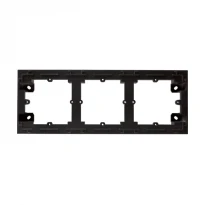 Коробка для внешней установки 3Х Lumina Intens черный WL5833 Hager