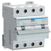 Дифавтомат 10A 30mA 6kA 4 полюса тип C тип A ADM460C Hager