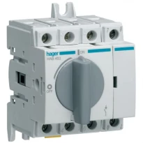 Выключатель нагрузки поворотный 4 полюса 400/690V 32А 3,5м HAB403 Hager