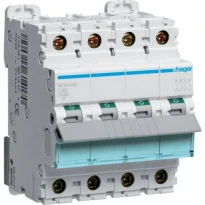 Выключатель автомат 40A 10kA 4 полюса тип C NCN440 Hager