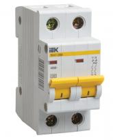 Автоматичний вимикач ВА47-29 8A 4,5kA 2 полюси тип B MVA21-2-008-B IEK