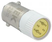 Светосигнальная сменная лампочка с желтой матрицей/12V AC/DC BMS10-012-K05 IEK