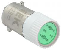 Светосигнальная лампа для кнопок (зеленая матрица)/12V AC/DC BMS10-012-K06 IEK