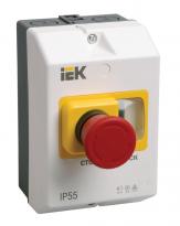 Защитная оболочка с кнопкой «Стоп» IP55 DMS11D-PC55 IEK