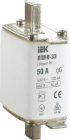 Предохранитель ППНИ-33 (габарит 00)С) 25А 50кА DPP11-025 gG, gL IEK