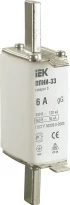 Электрический предохранитель ППНИ-33 (габарит 0) 6А 50кА DPP20-006 gG, gL IEK