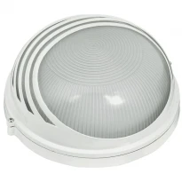 Світильник НПП1107 круг вія 100W IP54 білий LNPP0-1107-1-100-K01 IEK