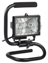 Прожектор галогенний ІО150П (перенесення) IP54 чорний R7s 150W LPI03-1-0150-K02 IEK