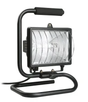 Прожектор галогенний ІО500П (перенесення) IP54 чорний R7s 500W LPI03-1-0500-K02 IEK