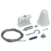 Комплект подвеса для осветительного шинопровода с тросом 3м белый LPK0D-KPT-03-K01 IEK