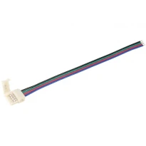 Коннектор 5 шт RGB 10мм (15см-разъем) LSCON10-RGB-213-5-PRO IEK