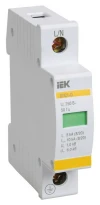Ограничитель перенапряжения ОПС1-V 1Р 30/60кА 400V MOP20-1-B IEK