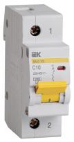 Автоматичний вимикач ВА47-100 10A 10kA 1 полюс тип C MVA40-1-010-C IEK