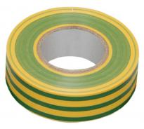 ПВХ Ізострічка 0,13х15мм жовто-зелена 20 метрів UIZ-13-10-K52 IEK