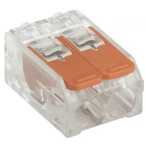 Строительно-монтажная клемма СМК 223-412 компактная (4 шт/упак) UKZ40-412-004 IEK