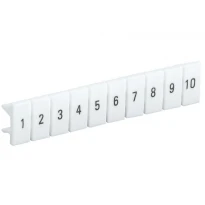 Маркеры для КПИ-4мм.кв. с нумерацией № 1-10 YZN11M-004-K00-10 IEK