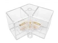 З'єднувач 120° код 10321-10324 пластик метал LEDUA