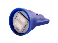 Светодиодная лампа T10-5630-2SMD 12V синяя 2 светодиода 17x11.5мм LEDUA