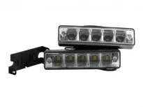 Денні ходові вогні HDX-D022 24V 10LED білий 6500K IP65 150x40x30мм LEDUA