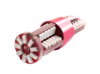 Автолампа T10-3014-57SMD обманка 57LED 3014 12V красная LEDUA