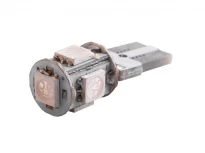 Автолампа T10-5050-5SMD обманка зелёный 12V 28.5x11мм LEDUA