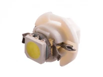 Светодиодная авто лампа T5-B8.4-1SMD-5050 белый 24V 12x16мм 6500K LEDUA